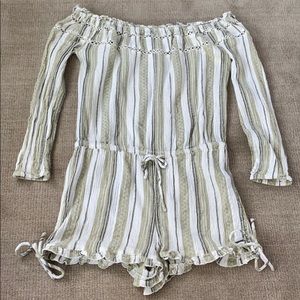 Off the Shoulder Romper